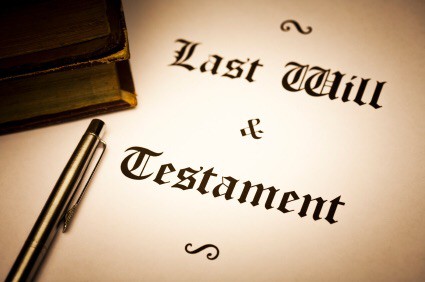 Notarize a will in San Diego, California. Notary Public witness a will in California